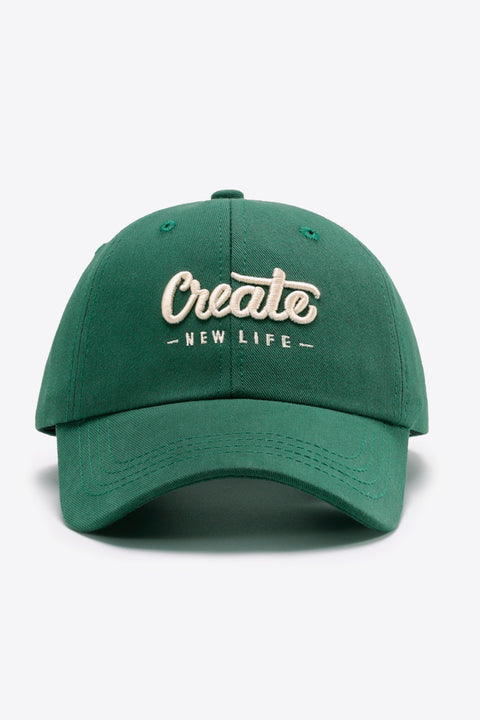 Create New Life Baseball Cap