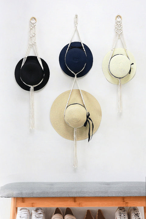 Boho Macrame Hat Hanger