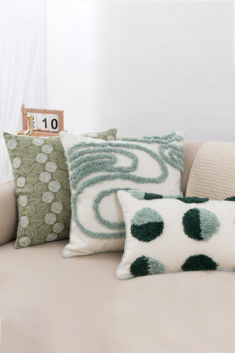 Minty Set of 3 Throw Pillow Covers