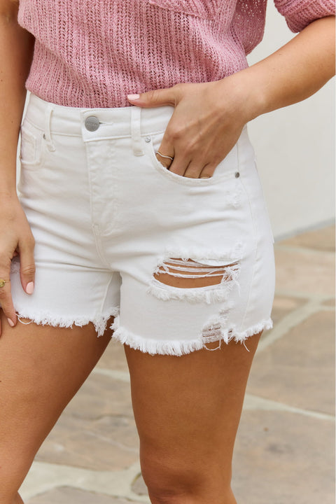 Lilly Ann Distressed Shorts