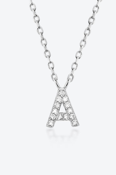 A to F | Initial Necklace