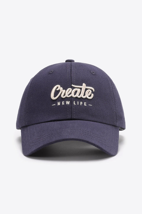 Create New Life Baseball Cap