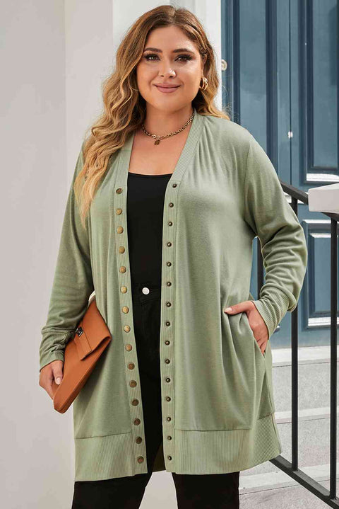Make It Snappy Cardigan with Pockets