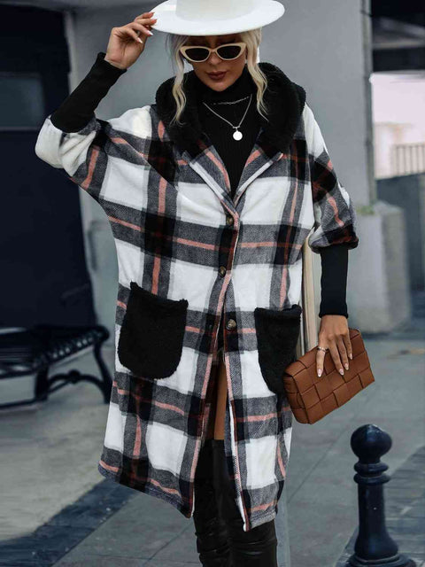 Don’t Get Plaid Hooded Jacket