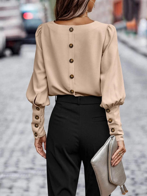 All Buttoned Up Blouse