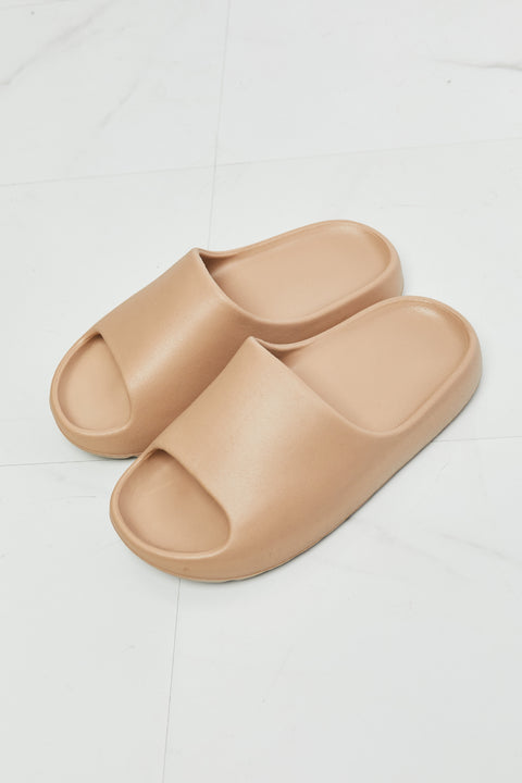 Beige Comfort Slides