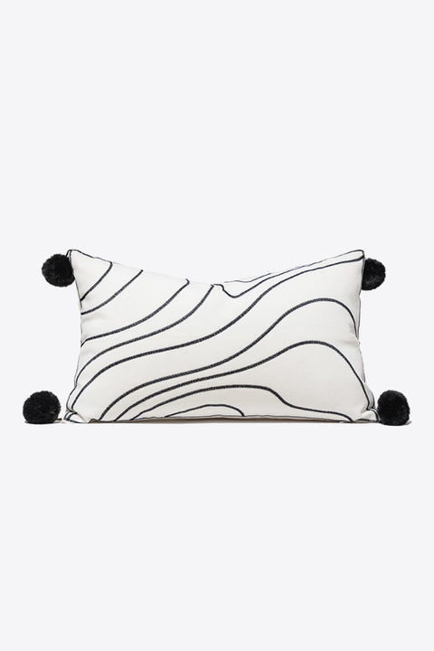 4-Pack Black & White Pillow Covers