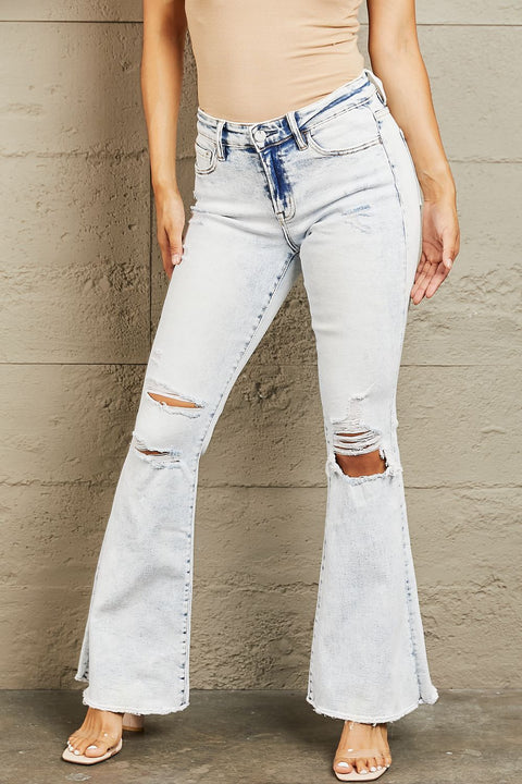 Bayeas | Tyler Acid Wash Jeans