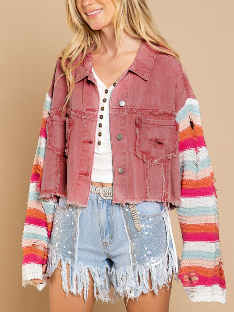 A Little Bit Gypsy Jean Jacket