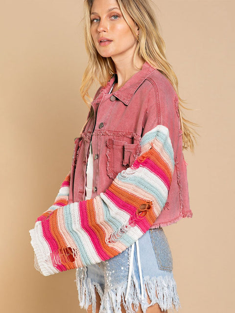 A Little Bit Gypsy Jean Jacket