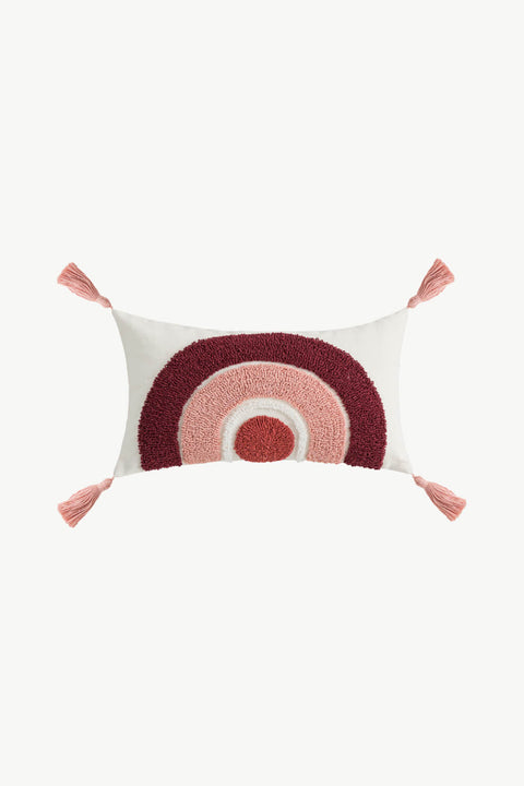 Brick & Mauve Geo Pillow Case