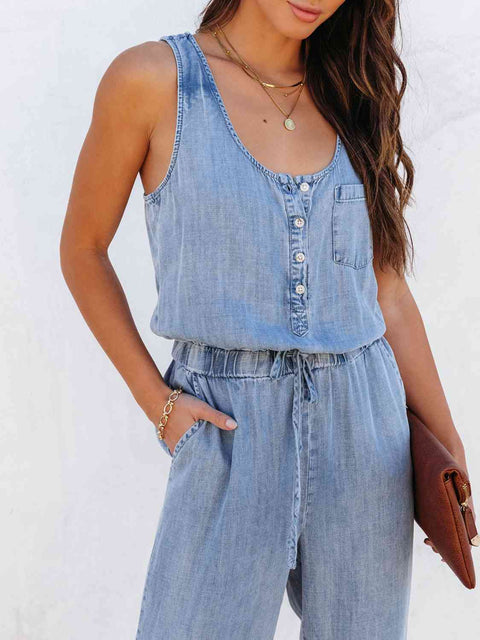 Skippa Denim Jumpsuit