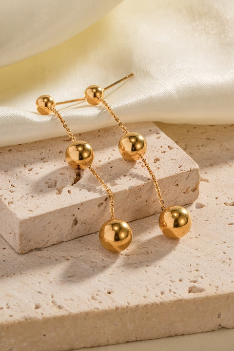 Ball and Chain Earrings