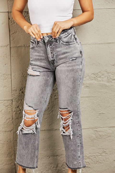 Bayeas | Teen Spirit Acid Wash Jeans