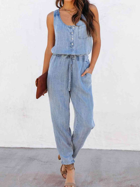 Skippa Denim Jumpsuit