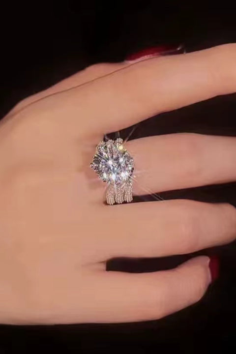 Carrie 3 Carat Moissanite Ring